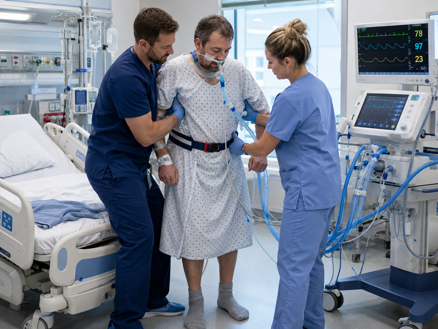 ICU Mobilisation: Evidence, Safety Screening and Progression Criteria